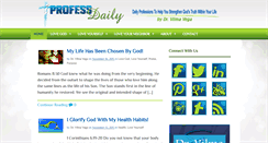 Desktop Screenshot of iprofessdaily.com